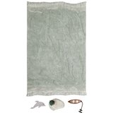 Lorena Canals Mentolno zelena bombažna otroška igralna preproga 90x130 cm Waves – Cene
