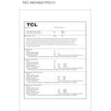 Tcl klima uređaj Ocarina Ultra Inverter 2,6kW - TAC-09CHSD/TPG11I | shoptok.hr