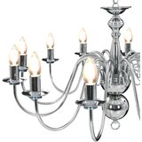  Luster srebrni 12 žarulja E14 | shoptok.hr