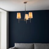  Endon 99455 - Luster na stalku 3xE14/6W/230V sjajni hrom/bela | Eponuda.com