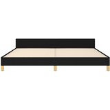  Okvir za krevet bez madraca crni 200x200 cm od tkanine | shoptok.hr