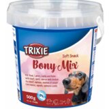  Poslastice za pse soft snack koskice mix govedina piletina jagnjetina losos 500g Cene