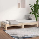 Dnevni ležaj na izvlačenje 2 x (90 x 200) cm masivna borovina | shoptok.hr