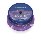 Verbatim DVD + R disk 4,7 GB 16x, (AZO) 25 kos | Shoptok.si
