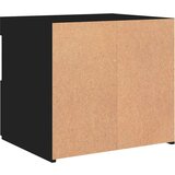  Noćni ormarić s LED svjetlima crni 50x40x45 cm | shoptok.hr