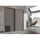 CARRYHOME OMARA Z DRSNIMI VRATI, barve grafita, siva, sahara | Shoptok.si