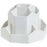 INF Plastični organizator za pisala velike kapacitete za pisarniško in študentsko mizo Grey, (5000078764) | Shoptok.si