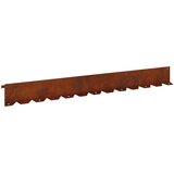  Ograda oko Travnjaka 30 pcs 102 x 10 x 4 cm Čelik Rđa | Eponuda.ba