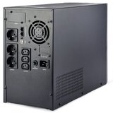 Gembird EG-UPS-PS3000-02 ups sa stabilizatorom 3000VA (2400W) pure sine wave, lcd, usb, black | Eponuda.com