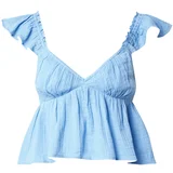 Hollister Bluza svetlo modra