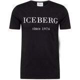 Iceberg Majica črna / bela | Shoptok.si