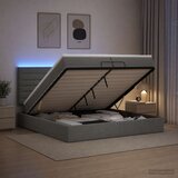  od pjene s madracem i LED-om Tamnosiva 200 x 200 cm | shoptok.hr
