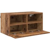 vidaXL TV stene 2 pcs Star les 60 x 30 x 30 cm Konstruiran les | Shoptok.si