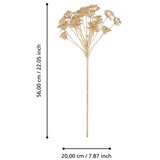 Eglo 428357 - Veštačko cveće MIADOL 56 cm zlatno | Eponuda.com