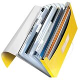 Esselte "Wow" Harmonika fascikl , A4, PP, 6 pretinca, žuta | shoptok.hr
