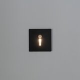 Kanlux 90790 - LED svetlo za stepenice sa senzorom MAGNIK LED/1,7W/230V CCT crna uglasta. | Eponuda.com