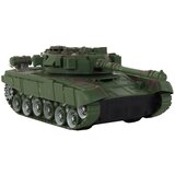  Tenk na daljinsko upravljanje s zvučnim i svjetlosnim efektima 1:18 27MHz - zeleni | shoptok.hr