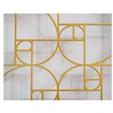 WALLXPERT dekorativni metalni zidni pribor golden mean 69 APT714 gold | ePonuda.com