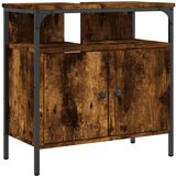 Furnova Omarica za umivalnik dimljeni hrast 60x30x60 cm inženirski les, (21919726) | Shoptok.si