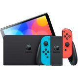 Nintendo konzola switch oled model neon red and blue  cene