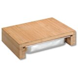  Daska za sečenje sa inox posudom 37,5x27,5x9,5 cm kesper KSP58354 | ePonuda.com