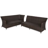  Lijevi kutni set California Brown Mat / Brown Melange | shoptok.hr