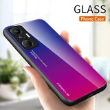 INORCO Za Infinix Hot 20S 4G protiprašno gradientno kaljeno steklo hrbtne lupine PC + TPU telefonska torbica, (22036885) | Shoptok.si