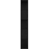 Ormarić za knjige Crni hrast 80 x 24 x 159 cm Konstruirano drvo | shoptok.hr