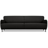 Windsor & Co Sofas Črna usnjena sedežna garnitura Neso, 235 x 90 cm | Shoptok.si