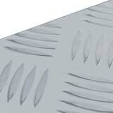Aluminijska kutija 110,5 x 38,5 x 40 cm srebrna | shoptok.hr