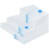 vidaXL Vakuum vreća za putovanje Bijela Plastika Različite veličine | shoptok.hr
