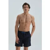 Dagi Swim Shorts - Navy blue - Plain