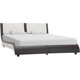  Okvir za krevet s LED rasvjetom bez madraca sivo-bijeli 120x190 cm | shoptok.hr