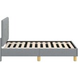  Posteljica za malčke z vzglavjem Svetlo siva 70 x 140 cm blago, (5000105436) | Shoptok.si