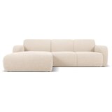 Micadoni Home Bež kutna garnitura od bouclé tkanine (s lijevim kutom) Molino – | shoptok.hr
