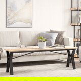 vidaXL Noge za stolić za kavu s Y-oblikom 140x30x43cm lijevano željezo Cijene