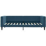  Dnevni krevet s madracem plavi 100 x 200 cm baršunasti | shoptok.hr