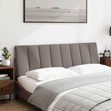 Maison Chic Posteljno vzglavje - Vzglavna omarica - Vzglavna stranica taupe 160 cm blago, (21704170) | Shoptok.si