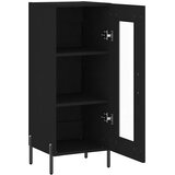  Komoda crna 34,5 x 34 x 90 cm od konstruiranog drva | shoptok.hr