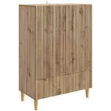  Kreveta Hrast artisan 66 x 34,5 x 95 cm Konstruirano drvo | shoptok.hr