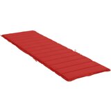 vidaXL Jastuk za ležaljku crveni 200 x 60 x 3 cm od tkanine | shoptok.hr