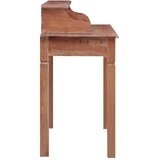  Pisaći stol s ladicama 90 x 50 x 101 cm masivno drvo mahagonija | Eponuda.ba