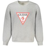 Guess Jeans Muški Sivi Pulover Bez Zatvarača | shoptok.hr