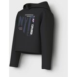 name it Sweater majica 'VIALA' siva / lila / crna / bijela | shoptok.hr