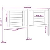  Uzglavlje za krevet 166 x 4 x 100 cm od masivne borovine | shoptok.hr