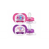 Avent VARALICA STHR ORTHOD 6-18M PAPBALLO 2KOM ZA DEVOJCICE (SCF08004) | ePonuda.com