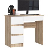 AKORD OFFICE A-7 CLP OAK SONOMA / WHITE LEVA STRAN, (21702458) Cene