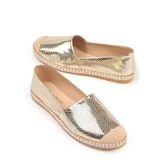 Capone Outfitters Espadrilles - Gold-colored - Flat