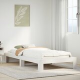  Okvir kreveta bez madraca bijeli 90 x 190 cm masivna borovina | shoptok.hr