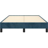  Okvir kreveta bez madraca tamnoplavi 120x190 cm baršunasti | shoptok.hr